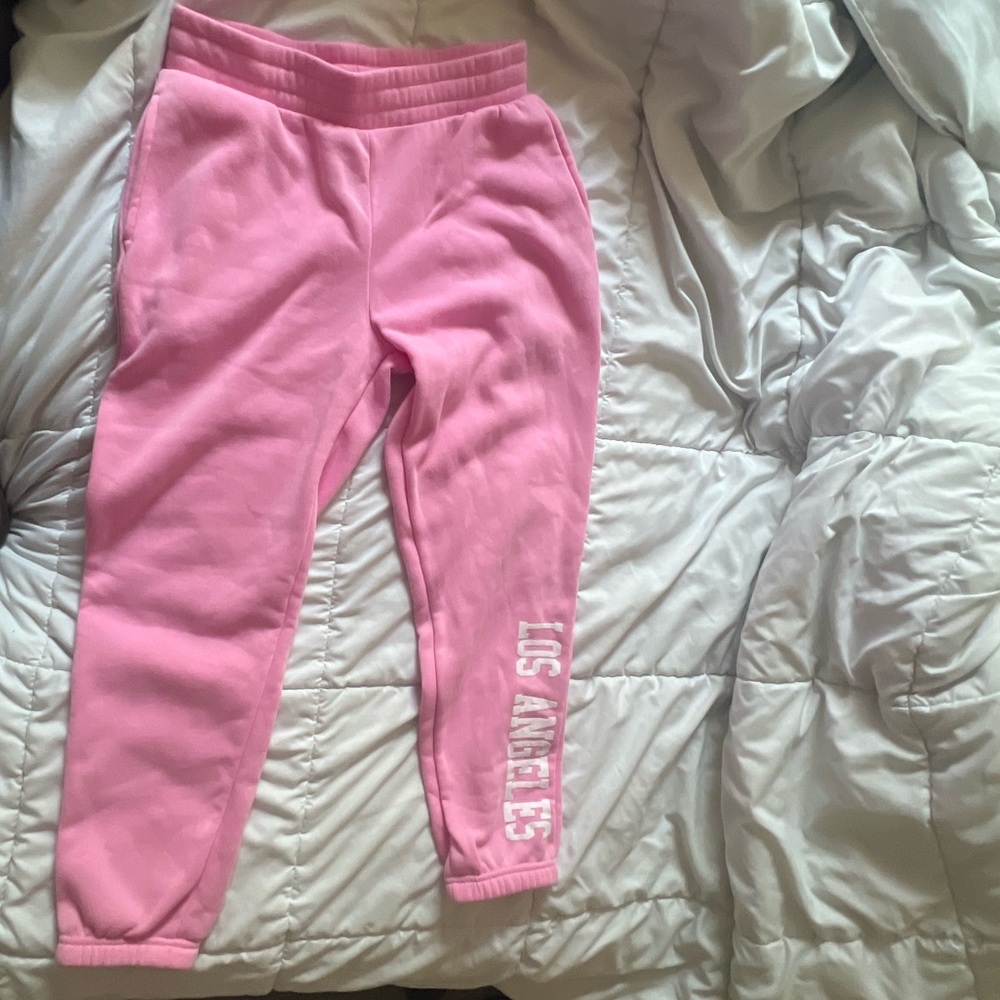 Pink Los Angles Sweatpants